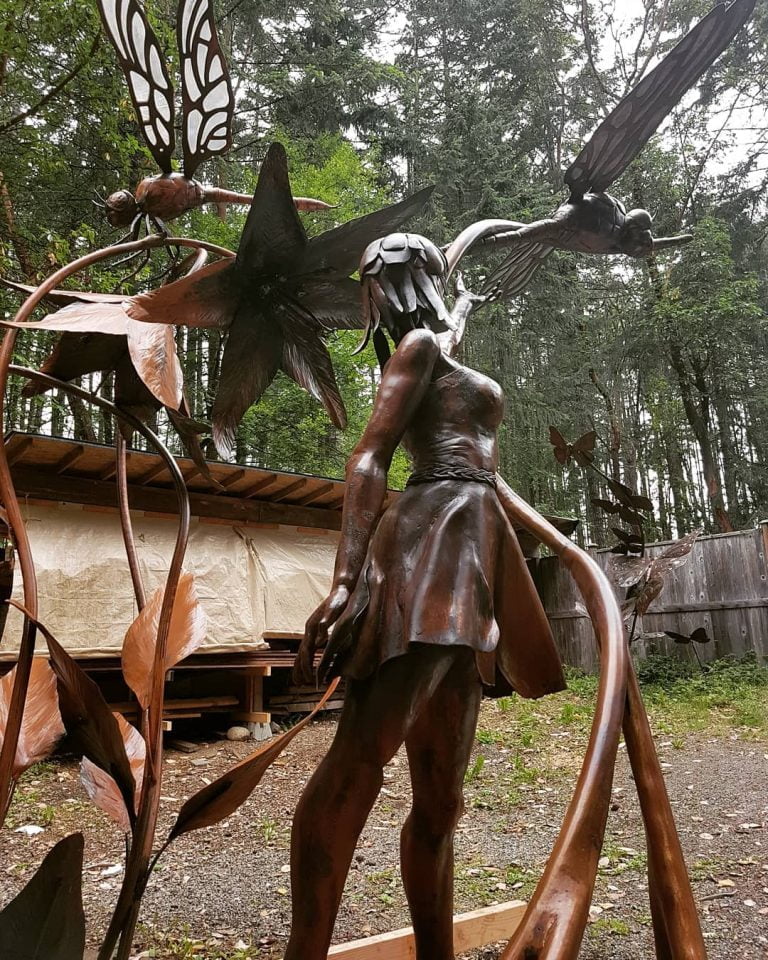 Adrielle and two dragonflies 768x960