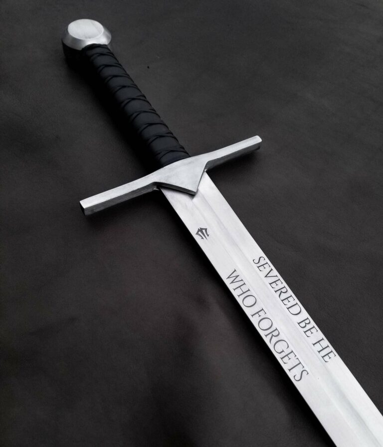 Severbane Aluminum Prop Sword Canadian Author A A Jankiewicz Q 16 Winterborn Blades Front Tilt Medium 1 768x895