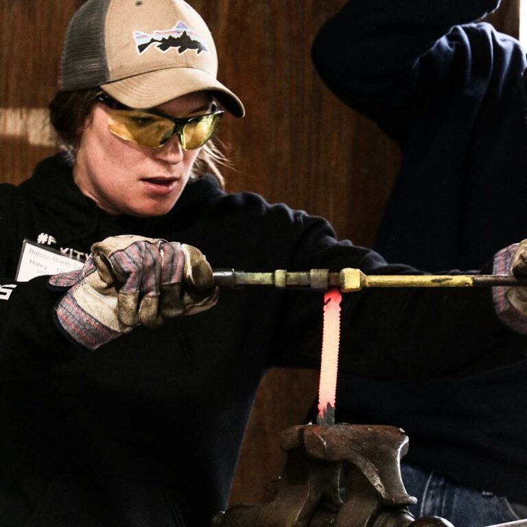 Haley DesRosiers master bladesmith 02 768x768