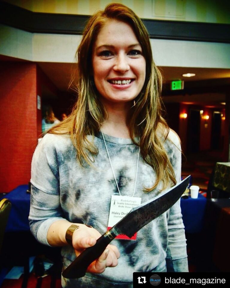 Haley DesRosiers master bladesmith 04 768x960