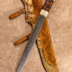 Pattern-welded Seax