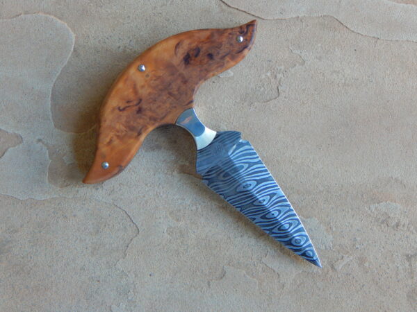 Damascus Push Dagger - Image 2